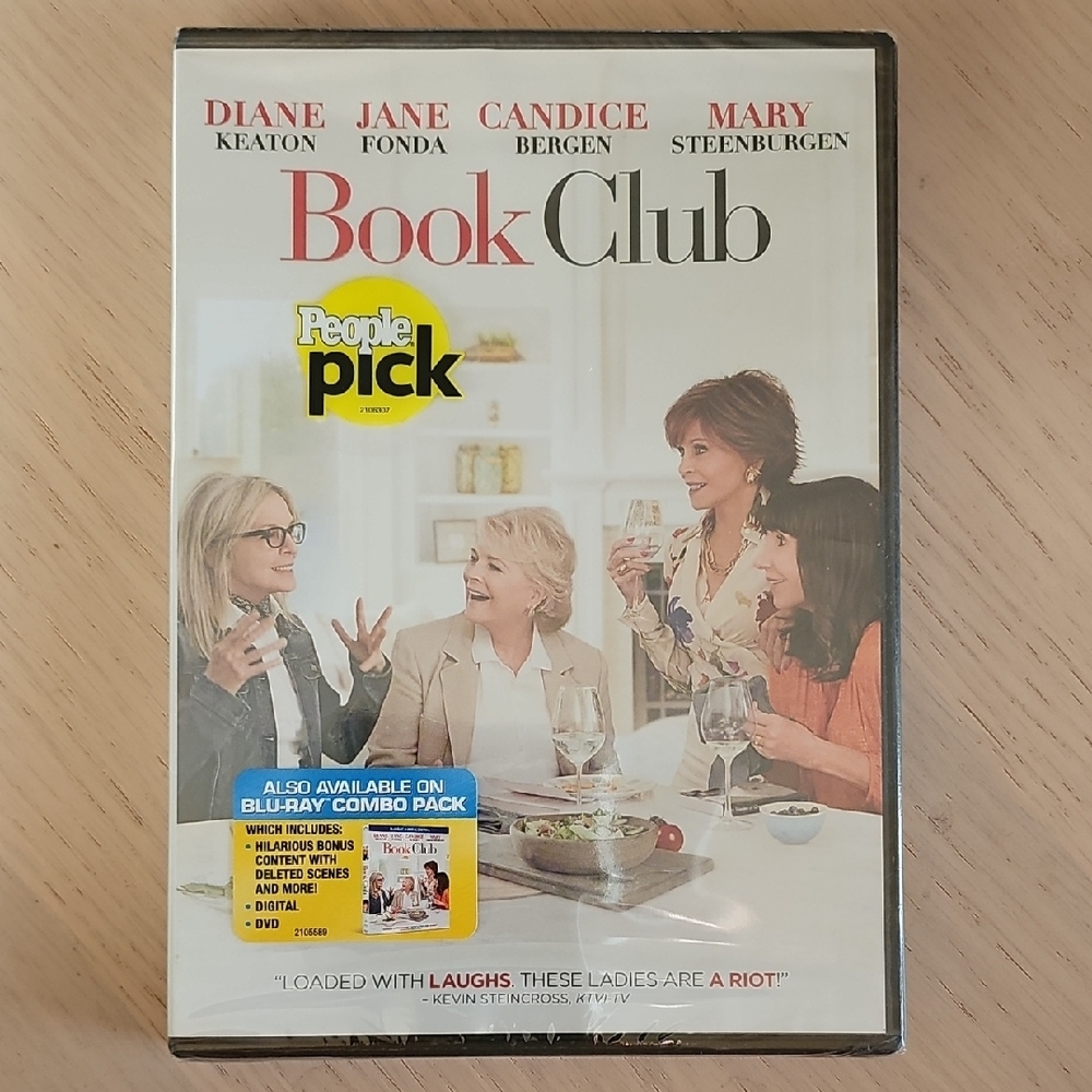 Book Club DVD Brand New